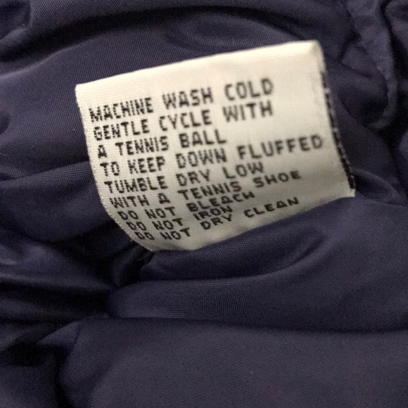 Deep Navy Blue oversized Down Coat with detachable hood - Picture 10 of 11